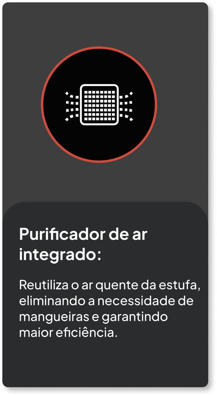 Purificador de ar integrado_
